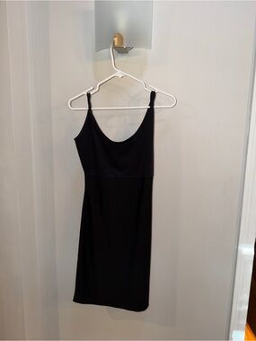 Sears Black Sleeveless Mini Dress